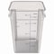 Carlisle Foodservice Squares Polycarbonate Food Storage Container, 22 qt, 11 13 x 11.13 x 15.72, Clear, Plastic 1195607 - alternate 3